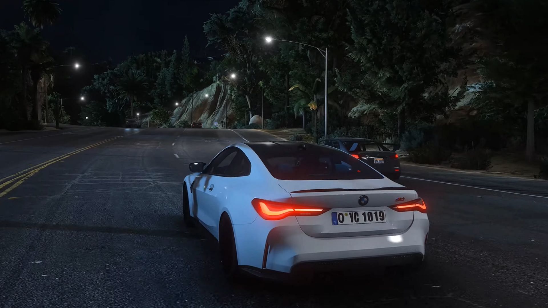 The Great Ocean Highway at night (Image via YouTube/Gam3 4 Lif3)